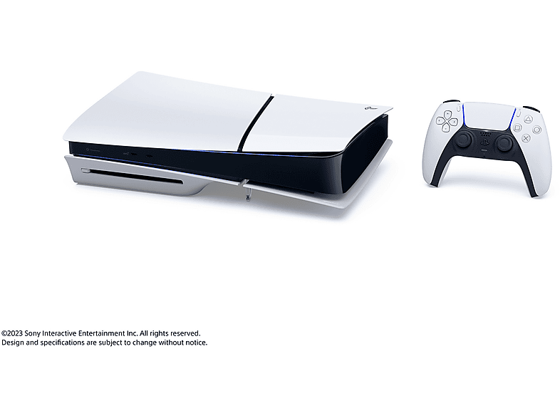 Consola - Sony PS5 Slim Standard, 1 TB SSD, 4K, 1 mando, Chasis E, Blanco — foto 2
