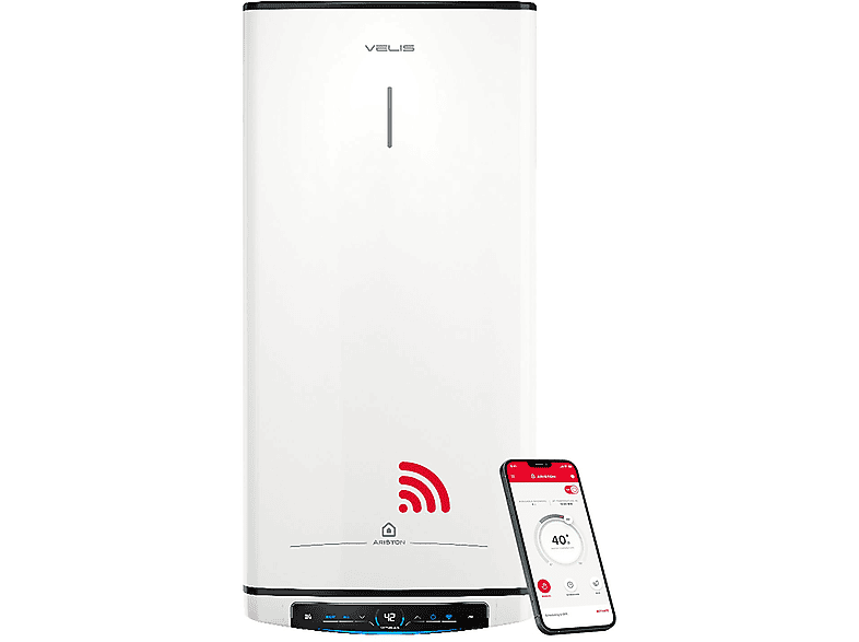 Termo eléctrico - Ariston Velis Pro Wifi 100, 1500 W, 8 bar, 100 l, Blanco — foto 3