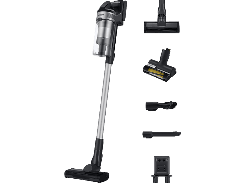 Aspirador escoba - Samsung VS15A60AGR5/WA Jet 65 Pet, 150 WA, Digital Inverter, 40 min, Sin cable, Silver — foto 1