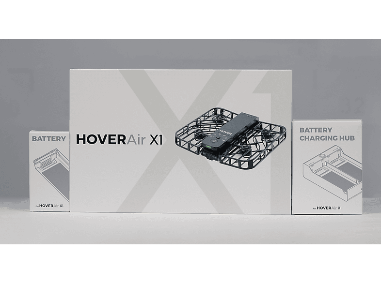 Dron - Hoverair X1 Combo, 12 megapixel, 11 min Autonomía, 32 GB Almacenamiento, Negro Carbón — foto 4