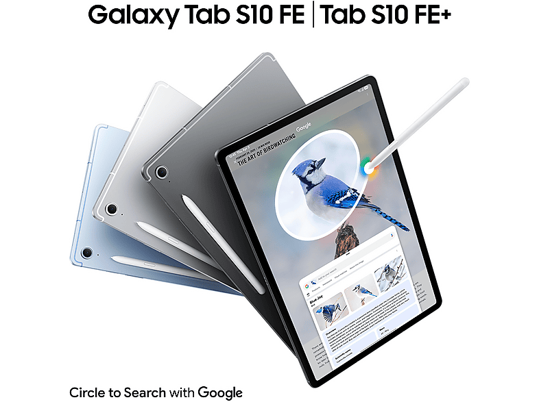Tablet - Samsung Galaxy Tab S10 FE+, 13,1" WQXGA, 12 GB RAM, 256 GB, Azul, Con S Pen — foto 2