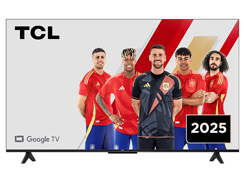 TV LED 65" - TCL 65P6K, UHD 4K, HDR, AiPQ, Google TV, Dolby Atmos, Negro