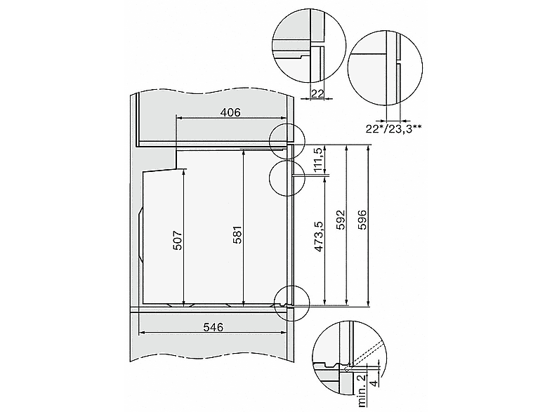 Horno - Miele H 7164 B EDST/CLST, Multifunción, CleanSteel, 76 l, 59.5 cm, Interior XL, Inox — foto 3