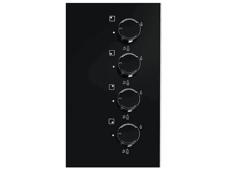 Placa de gas - Electrolux EGG6407K, 4 zonas, 590 mm, Negro — foto 7