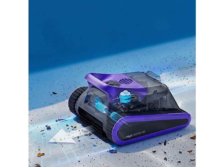 Robot limpiafondos - Dolphin Niya Sonar F3, Morado — foto 6
