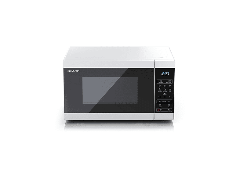 Microondas - Sharp YC-MS02ES, 800 W, 11 potencia, Plata — foto 2