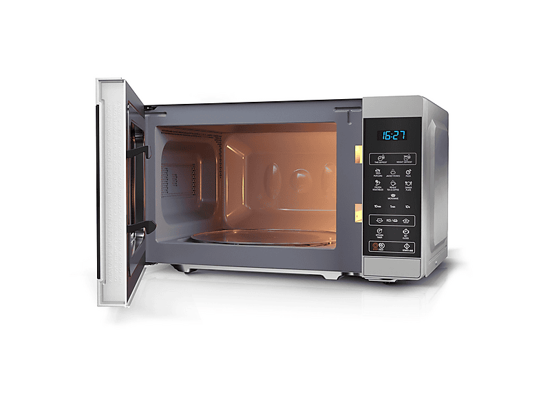 Microondas - Sharp YC-MS02ES, 800 W, 11 potencia, Plata — foto 4