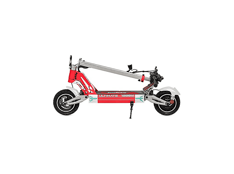 Patinete eléctrico - Ecoxtrem M41 TANK, Carga máx. 120 kg, 50 km autonomía, 16000 mAh, Rojo Sangre — foto 3