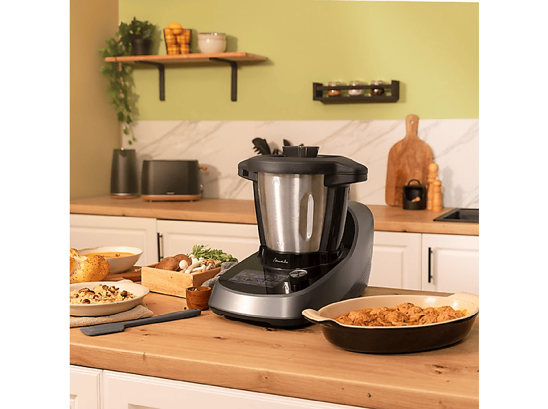 Robot de cocina - Cecotec Mambo Touch, 1600 W, 3,3 l, Inox — foto 3