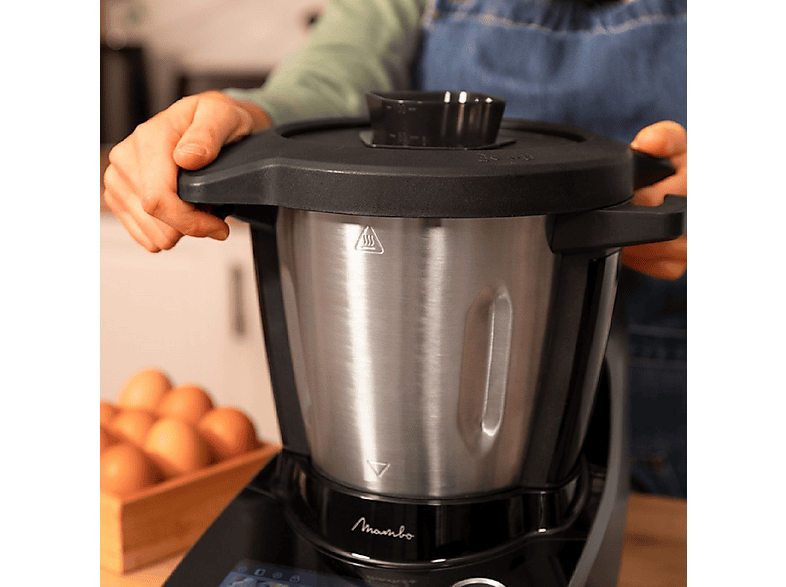 Robot de cocina - Cecotec Mambo Touch, 1600 W, 3,3 l, Inox — foto 4