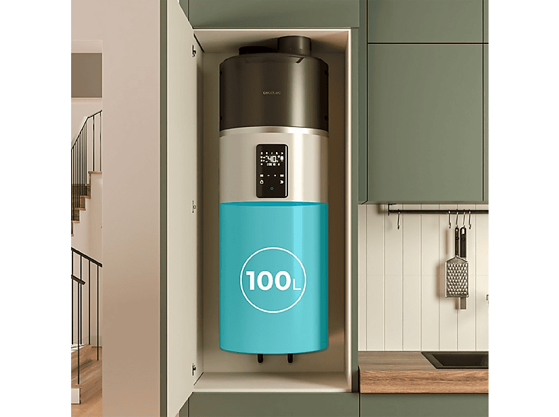 Termo eléctrico - Cecotec 07961, 100 l, Blanco — foto 4