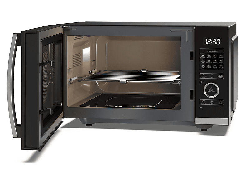 Microondas libre instalación - Sharp YC-QG234AE-B, 900 W, 10 potencia, 23 l, Inox — foto 4