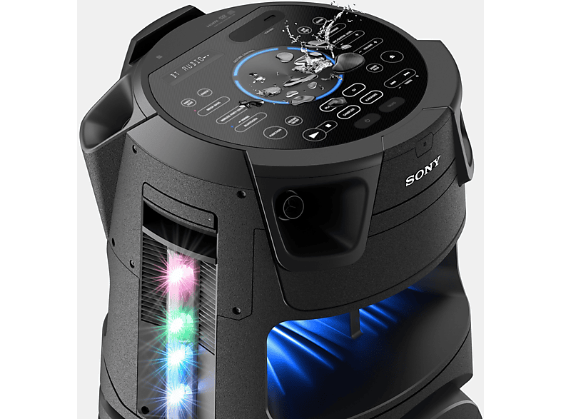 Altavoz de gran potencia - Sony HW MHCV73D.CEL, Emotion EQ, Mega Bass, Radio FM, Negro — foto 4