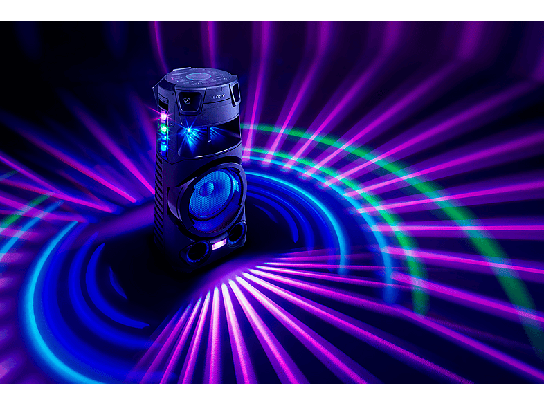 Altavoz de gran potencia - Sony HW MHCV73D.CEL, Emotion EQ, Mega Bass, Radio FM, Negro — foto 6