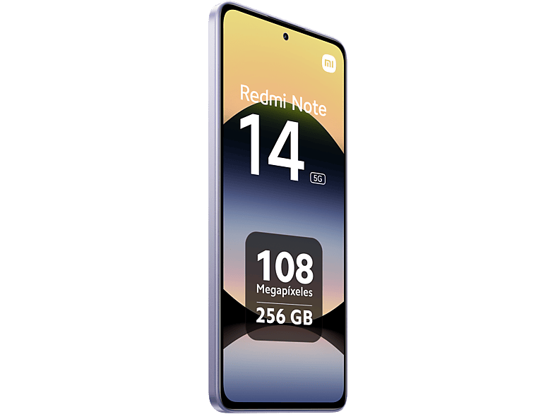 Móvil - Xiaomi Redmi Note 14 5G, Morado lavanda, 256 GB, 8 GB RAM, 6.67" AMOLED FHD+, MediaTek Dimensity 7025-Ultra, 5110 mAh — foto 4