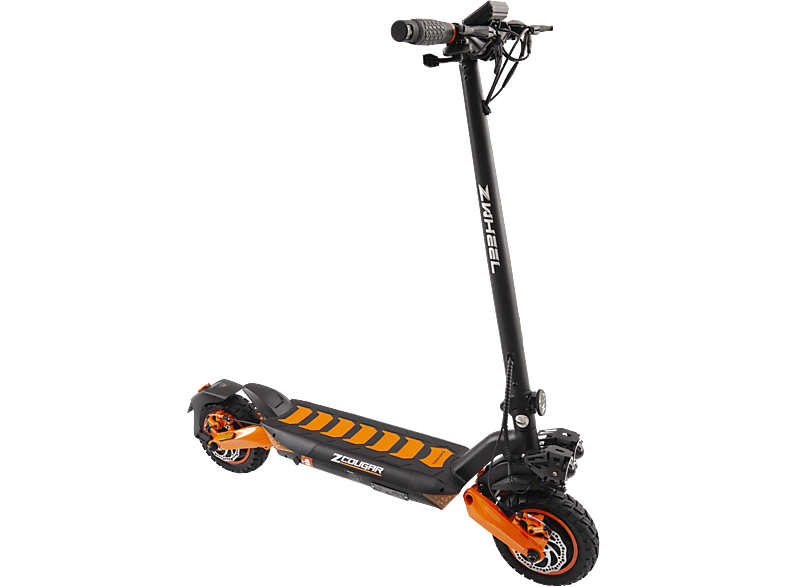 Patinete eléctrico - Zwheel ZCougar Duo, Pot. máx. 2000 W, Carga máx. 120 kg, 70 km autonomía, 20000 mAh, Negro — foto 1