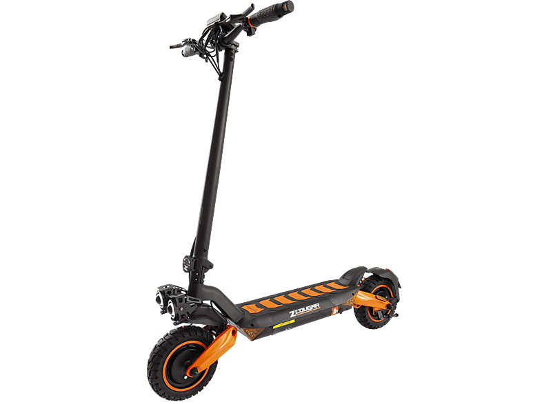 Patinete eléctrico - Zwheel ZCougar Duo, Pot. máx. 2000 W, Carga máx. 120 kg, 70 km autonomía, 20000 mAh, Negro — foto 2
