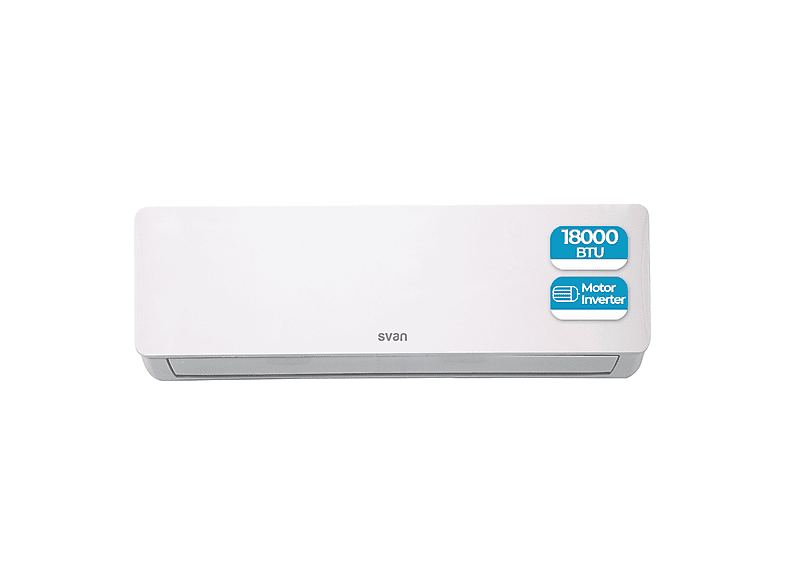 Aire acondicionado Split 1x1 - Svan SAAS1801W, Blanco