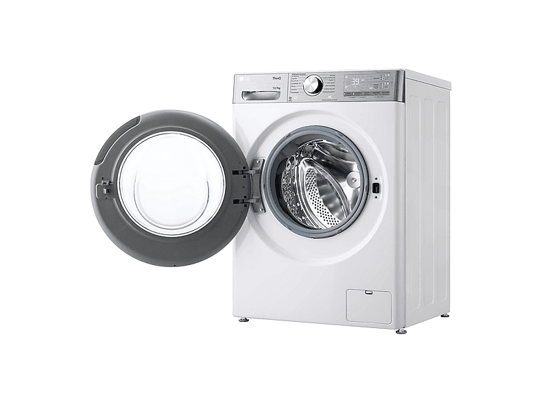 Lavadora secadora - LG F4DR9513A2W, 13 Kg + 7 Kg, 1400 rpm, 14 programas, AI Direct Drive™, TurboWash™360, Autodosificación, Blanco — foto 12