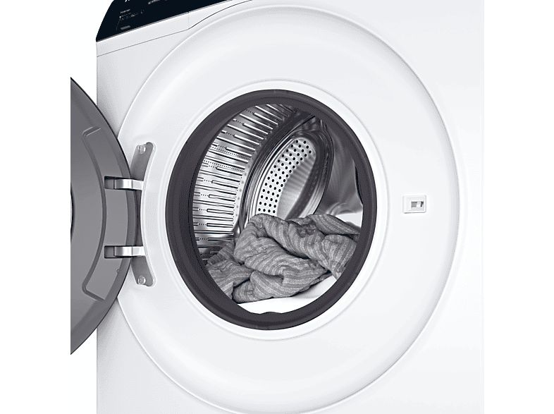 Lavadora carga frontal - Haier I-Pro Series 3 HW90-BP14939-S, 9kg, 1400rpm, Función Vapor, Motor Inverter BPM, Antibacterias, Blanco — foto 8