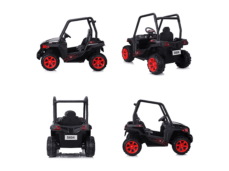 Coche eléctrico - Chipolino BUGGY SPIDER Negro — foto 3