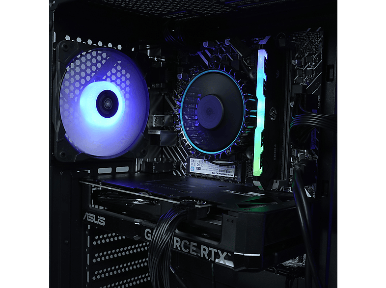 PC Gaming - Epical-Q Little Runxer, AMD Ryzen 5 4500, 16 GB RAM, 500 GB SSD, GeForce RTX™ 3050, Windows 11 Pro, Negro — foto 3
