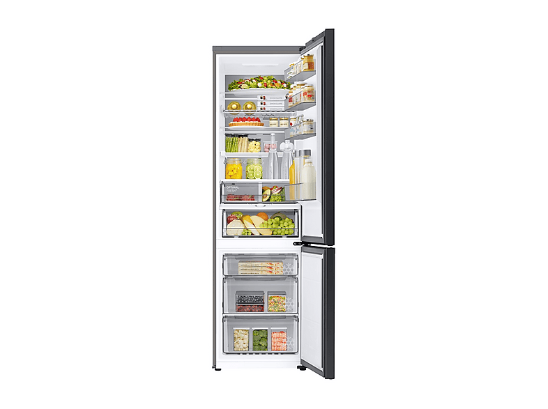 Frigorífico combi - Samsung BESPOKE Smart RB38C7B6AB1/EF, No Frost, 203cm, 387l, Twin Cooling Plus™, Metal Cooling, WiFi, Grafito — foto 6