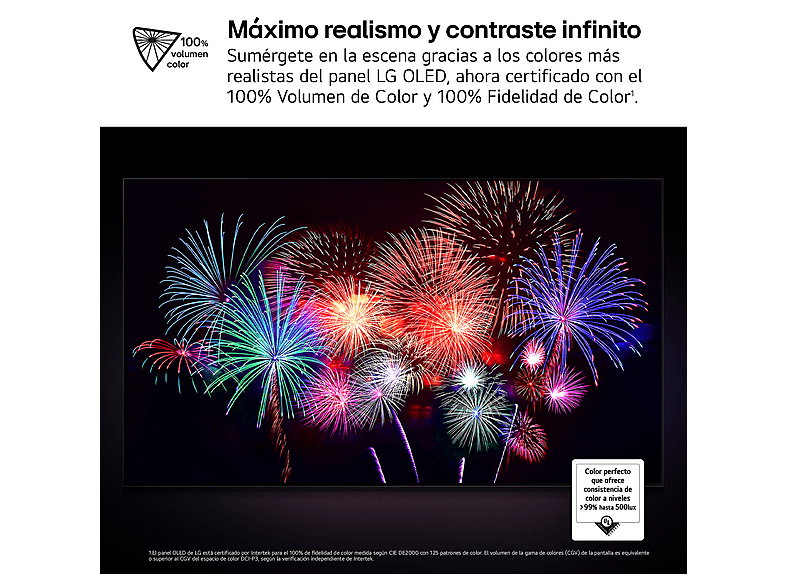 TV OLED 42" - LG OLED42C55LA, OLED 4K, Procesador Inteligente α9 AI Processor 4K Gen8, Smart TV, DVB-T2 (H.265), Negro — foto 5