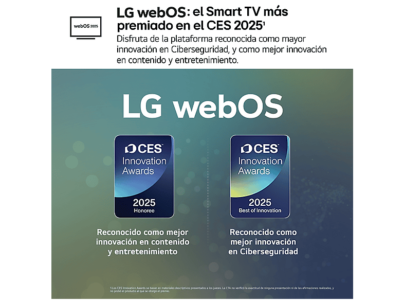TV OLED 42" - LG OLED42C55LA, OLED 4K, Procesador Inteligente α9 AI Processor 4K Gen8, Smart TV, DVB-T2 (H.265), Negro — foto 9