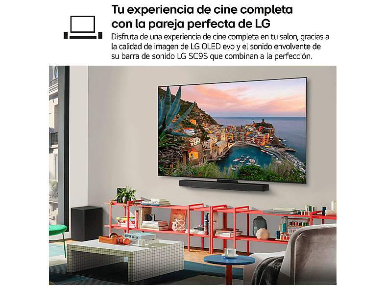 TV OLED 42" - LG OLED42C55LA, OLED 4K, Procesador Inteligente α9 AI Processor 4K Gen8, Smart TV, DVB-T2 (H.265), Negro — foto 13