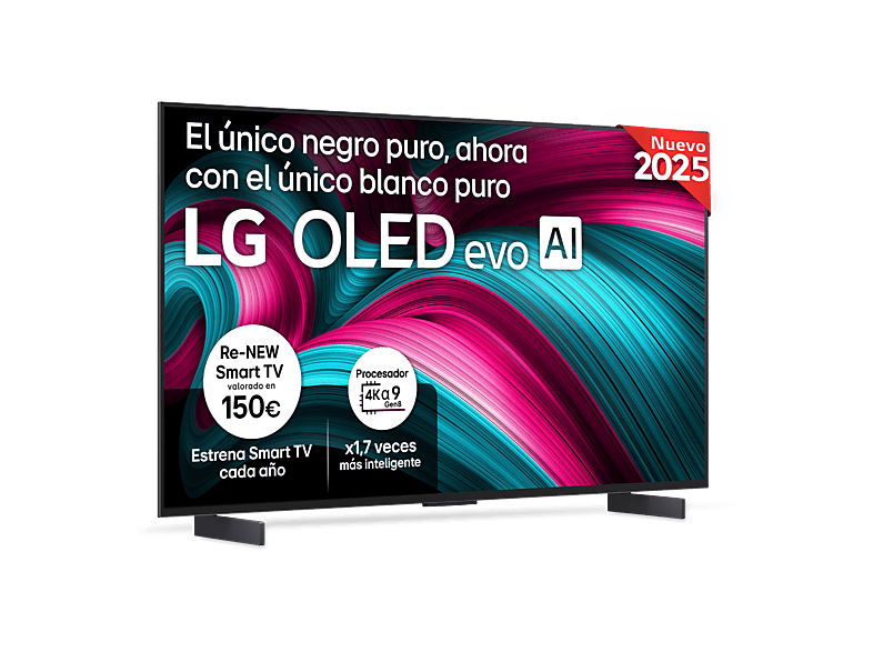 TV OLED 42" - LG OLED42C55LA, OLED 4K, Procesador Inteligente α9 AI Processor 4K Gen8, Smart TV, DVB-T2 (H.265), Negro — foto 17