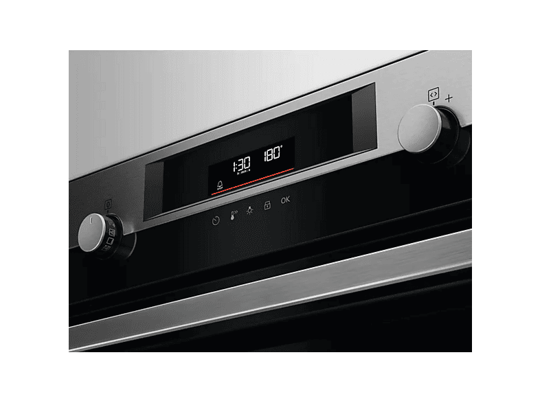 Horno porilítico - AEG BPE53516XM, Integrable, 71 l, 567 mm, Acero Inox — foto 4