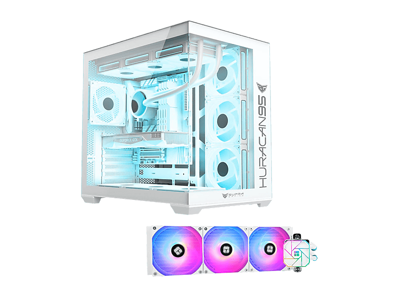 PC Gaming - PC Racing Atlas, AMD Ryzen™  7 5700X, 32 GB RAM, 1 TB SSD, GeForce RTX™ 5070, Windows 11 Pro, Negro — foto 1