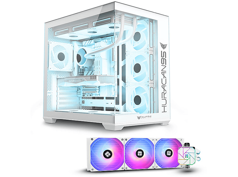 PC Gaming - PC Racing Atlas, AMD Ryzen™  7 5700X, 32 GB RAM, 1 TB SSD, GeForce RTX™ 5070, Windows 11 Pro, Negro — foto 2