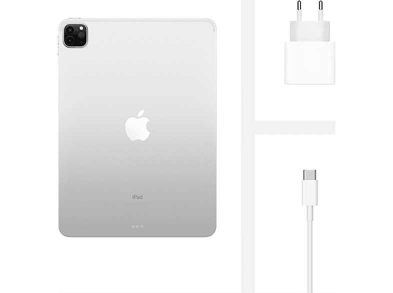 Tablet - Apple iPad Pro, 128 GB, Plata, 12,9 " Retina, 6 GB RAM, Apple, A12Z, Tablet iPadOS — foto 4