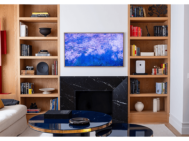 TV Neo QLED 75" - Samsung The Frame Pro TQ75LS03HWUXXC, QLED Mini Led 4K, NQ4 AI Gen3 Processor, Smart TV, Tecnología Sin Reflejos, Full AI, Negro — foto 4