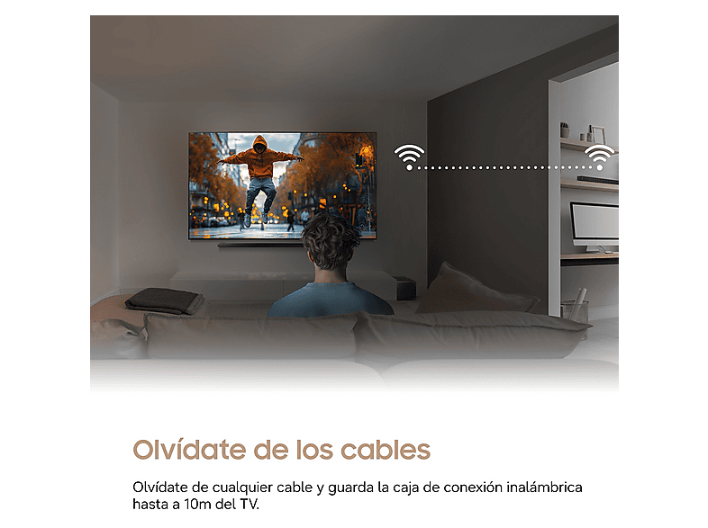 TV Neo QLED 75" - Samsung The Frame Pro TQ75LS03HWUXXC, QLED Mini Led 4K, NQ4 AI Gen3 Processor, Smart TV, Tecnología Sin Reflejos, Full AI, Negro — foto 12
