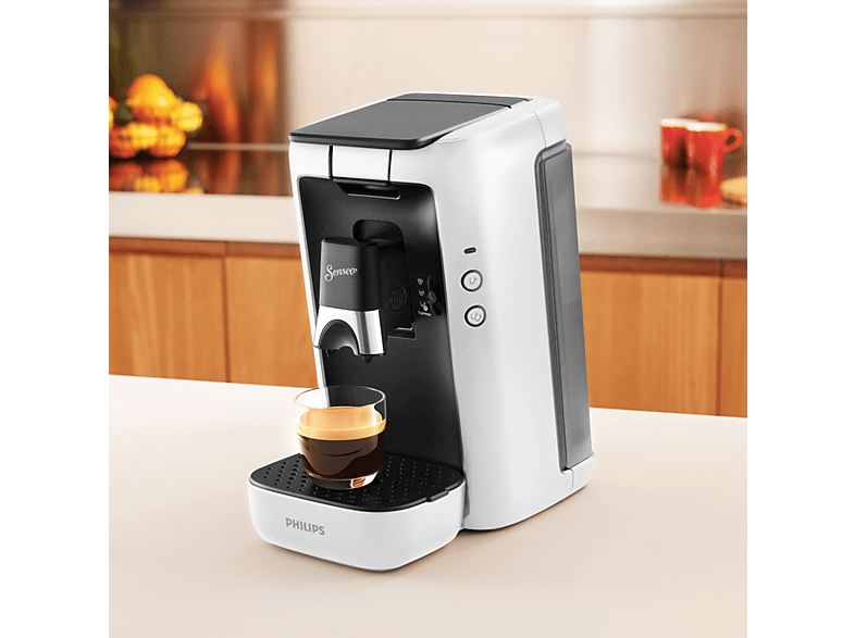 Cafetera de cápsulas - Philips CSA260/10, 1 bar, 1450 W, Blanco — foto 3