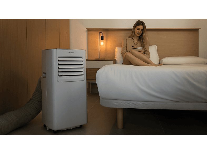 Aire acondicionado portátil - Cecotec ForceClima 7100 Soundless, 780 W, 1764 fg/h, 4 modos, 2 velocidades, Mando a distancia, Blanco — foto 3