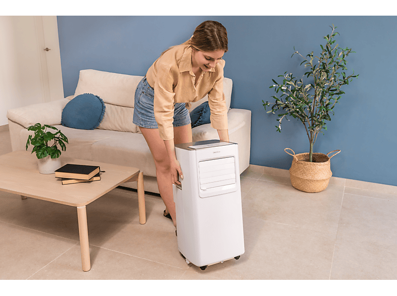 Aire acondicionado portátil - Cecotec ForceClima 7100 Soundless, 780 W, 1764 fg/h, 4 modos, 2 velocidades, Mando a distancia, Blanco — foto 6
