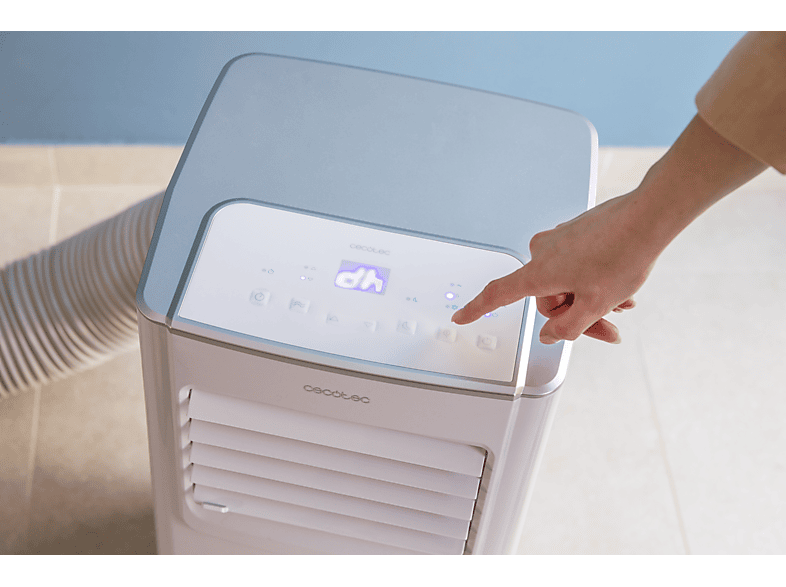 Aire acondicionado portátil - Cecotec ForceClima 7100 Soundless, 780 W, 1764 fg/h, 4 modos, 2 velocidades, Mando a distancia, Blanco — foto 7