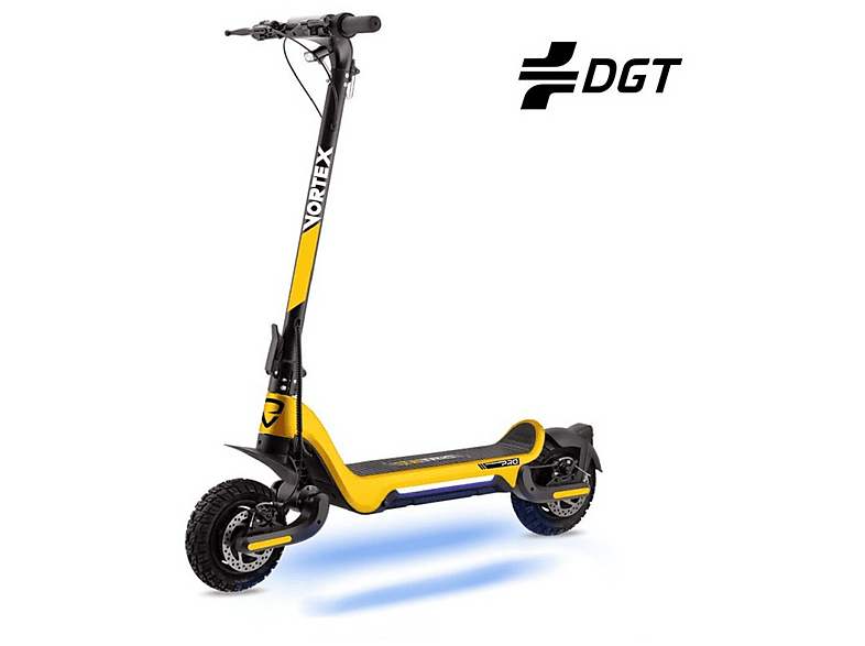 Patinete eléctrico - Ecoxtrem Vortex, Pot. máx. 1000 W, Carga máx. 120 kg, 50 km autonomía, 15000 mAh, Violeta — foto 6