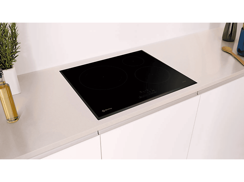 Placa inducción - Balay 3EB965LR, 3 zonas, Zona Gigante 28 cm, Control táctil, Negro — foto 5