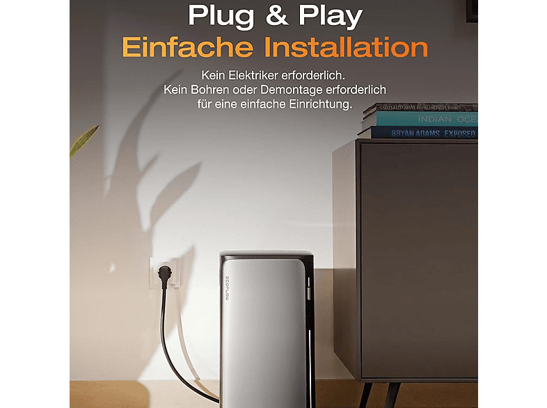 Kit solar - Ecoflow STREAM Ultra 1,92 kWh con STREAM Pro, cable, 2300 W — foto 6