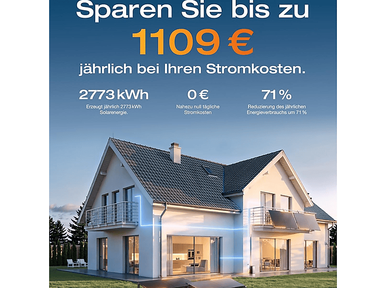 Kit solar - Ecoflow STREAM Ultra 1,92 kWh con STREAM Pro, cable, 2300 W — foto 7