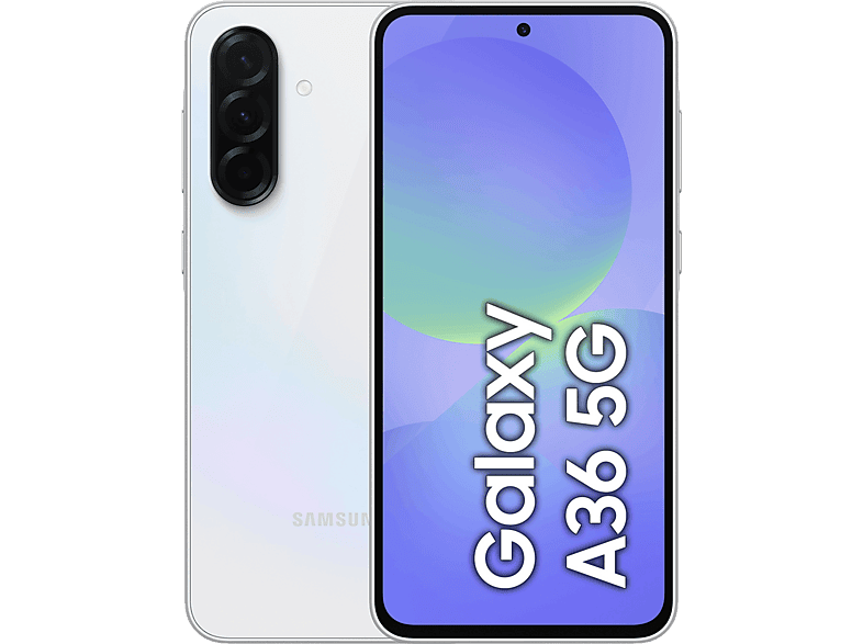 Móvil - Samsung Galaxy A36 5G, Blanco, 256 GB, 8 GB RAM, 6.7"  FHD+ Super AMOLED, Qualcomm Snapdragon 6 Gen 3, 5000 mAh, Android 15 — foto 1