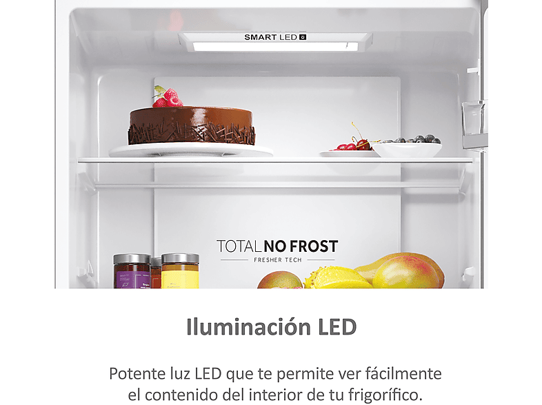 Frigorífico combi - Haier Series 5 HTR5720ENMG, No Frost, 201 cm, 483 l, My Zone, Humidity Zone, Plata — foto 15