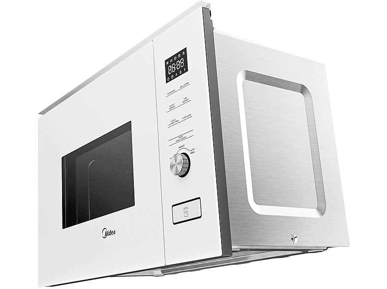 Microondas - Midea MBMTG820H-WH, 1 kW, 1 l, Blanco — foto 2