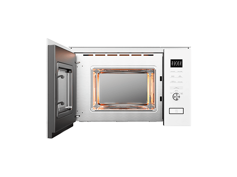 Microondas - Midea MBMTG820H-WH, 1 kW, 1 l, Blanco — foto 3