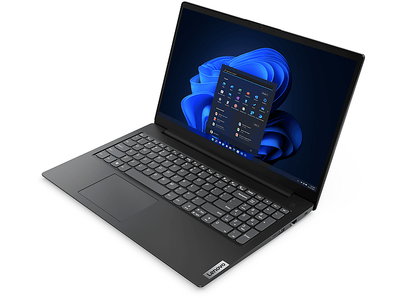 Portátil - Lenovo V15 G4 AMN, 15,6 " Full-HD, AMD Ryzen™ 3, 7320U, 8 GB RAM, 512 GB SSD, Radeon™ 610M, Windows 11 Home, idioma del teclado: ES, Negro — foto 3